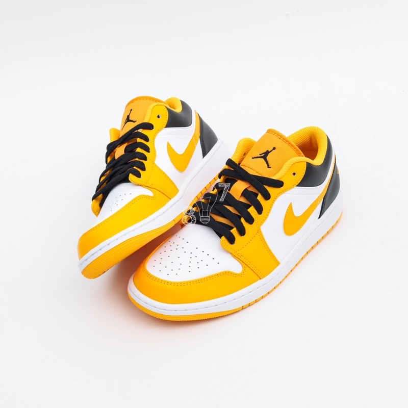 Air Jordan 1 Low White Univ Gold