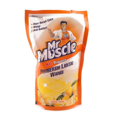 Mr. Muscle Axi Triguna Lemon Fresh Pouch 800ml