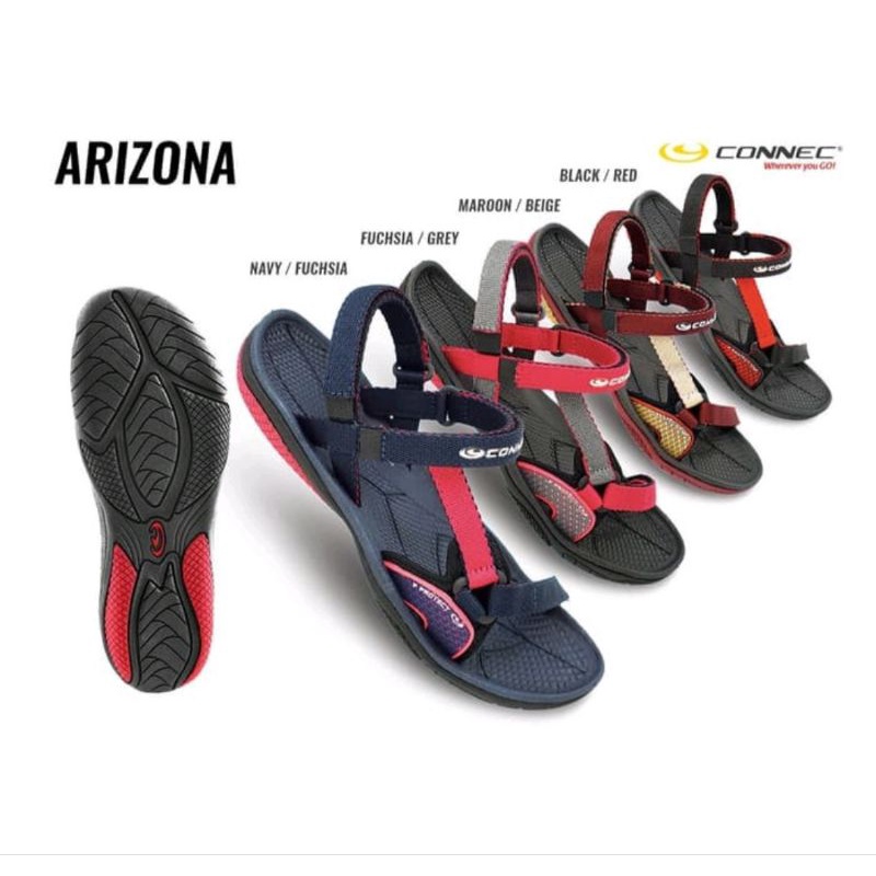 sandal gunung wanita connec Arizona original