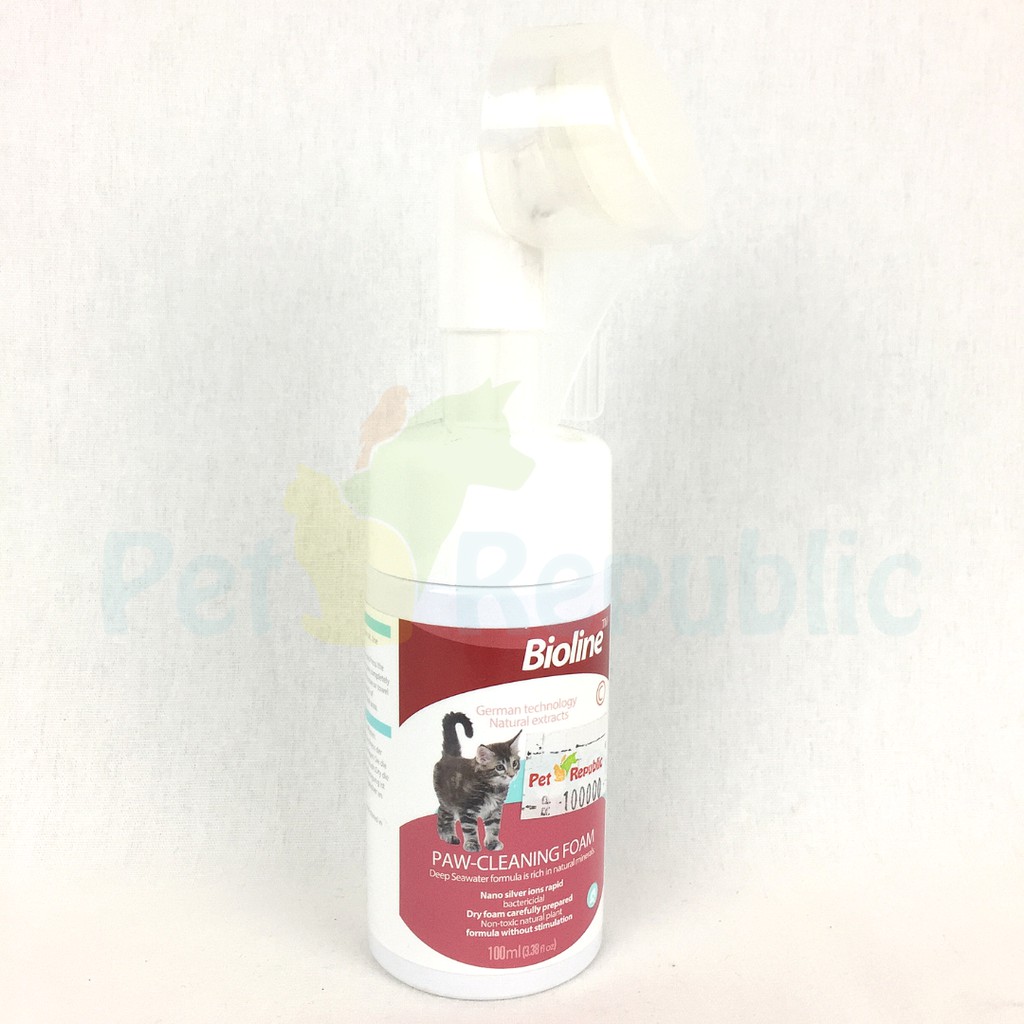 

BIOLINE Pembersih Paw Kucing Paw Cleaner Foam 150ml