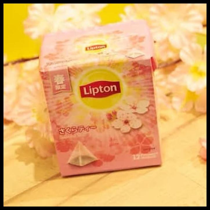 

7r0h lipton sakura tea - 12 pyramid tea bags wetz
