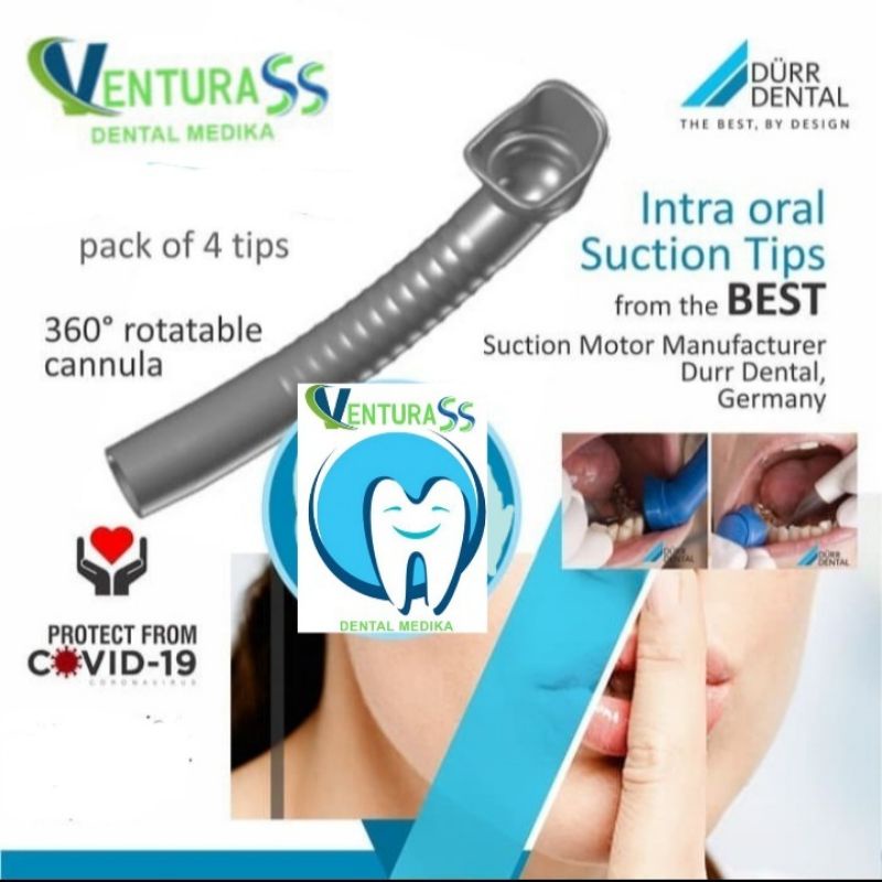Durr Canulla Prophylaxis Aerosol Suction Tips
