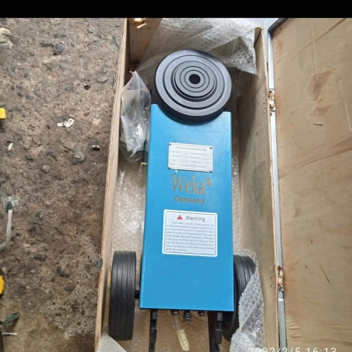 Air Hydraulic Jack 25ton - 50 ton / 50ton - 100ton - 50 - 100