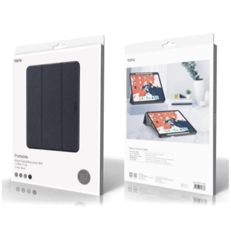 Case iPad PRO 11 inch 2020 Totu Smartcase Leather Book Cover