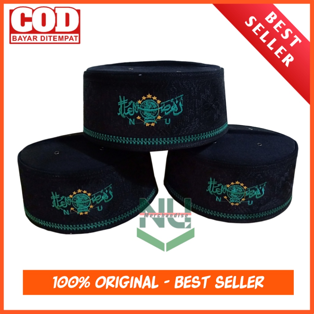 Kopiah Kopyah NU Nahdlatul Ulama/Peci Nahdlatul Ulama Murah/Peci Nahdliyin Murah