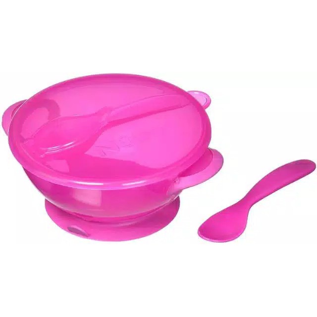 Nuby Garden Fresh Suction Bowl With Spoon &amp; Lid