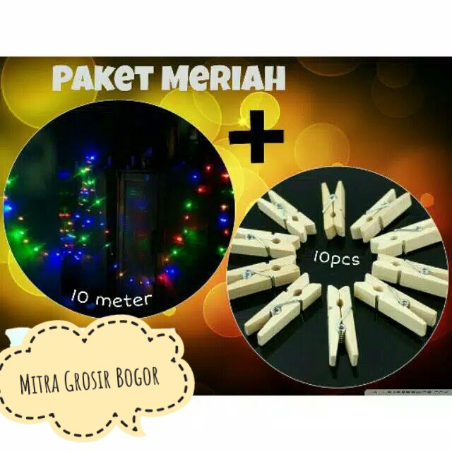 [PAMER] Paket Meriah Tumblr Light Rainbow + Aksesoris. Paket lampu LED lampu tumblr murah