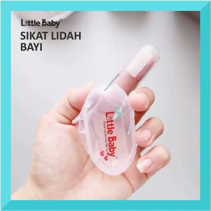 Little Baby Sikat lidah bayi finger toothbrush silicone ZEUS