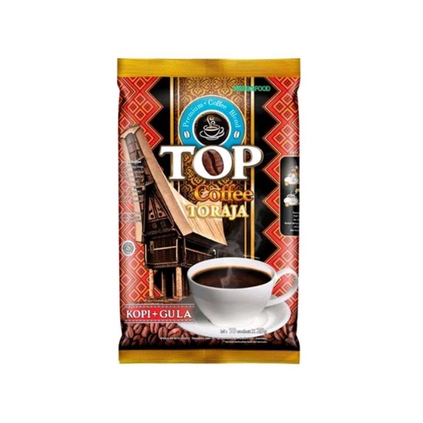 

kopi TOP Coffee Toraja Kopi + Gula isi 10 x 21g