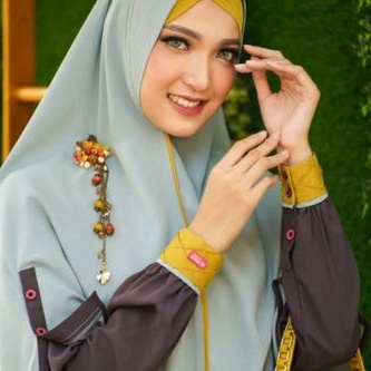 Set gamis aulia ori syar'i syari model terbaru 2022, warna sangat menarik, bahan adem banget nyaman 