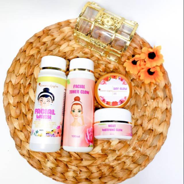 GLAMOERA SKINGLOW paket white glow hemat