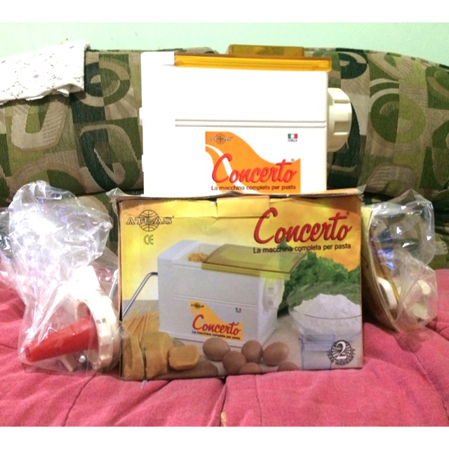 ATLAS Concerto La macchina completa per pasta (alat manual u/ roti, pasta, penggiling daging)