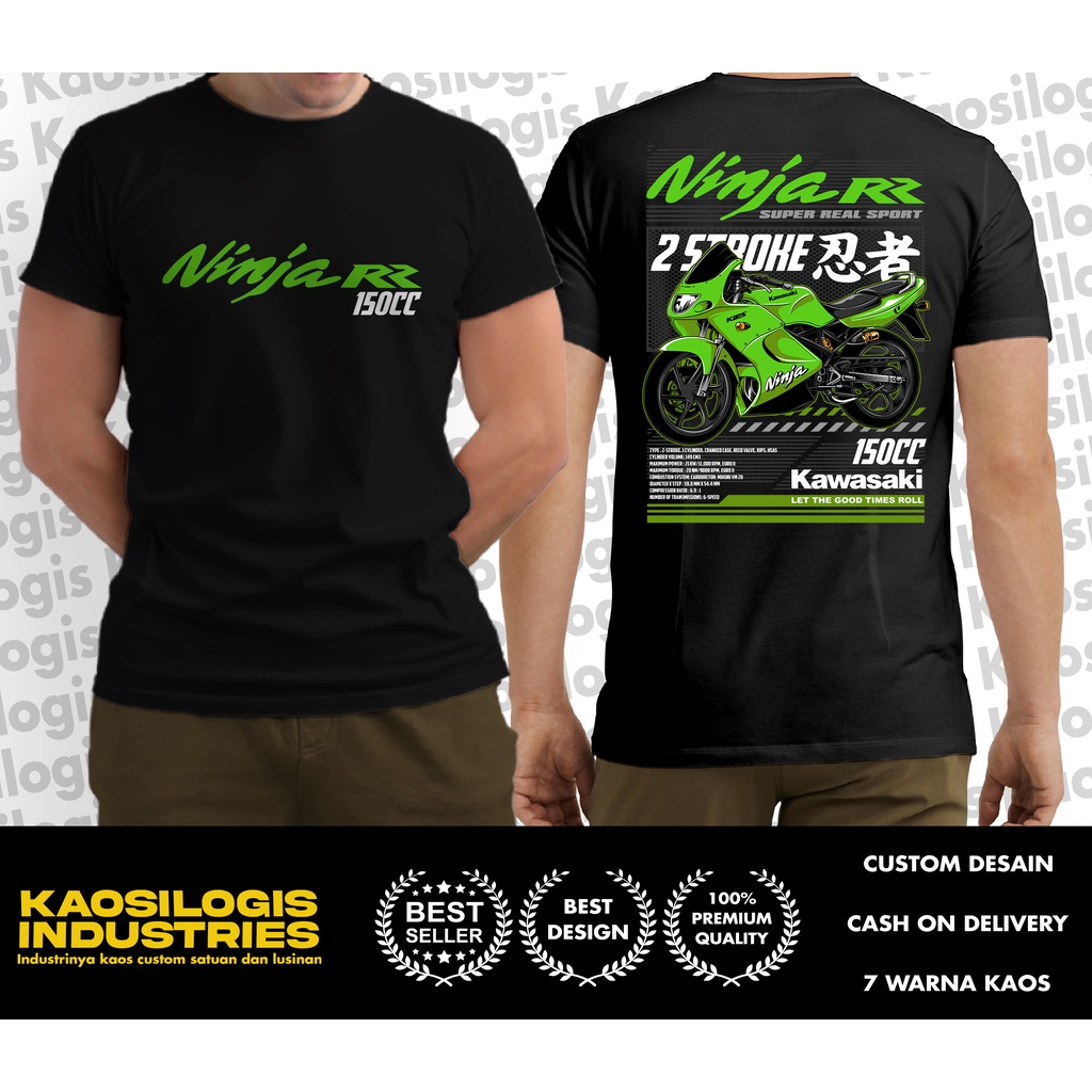 Kaos Ninja RR Old Super Speed Open Kips Terbaru 2022 2TAK Gak Akan Mati - Kaosilogis