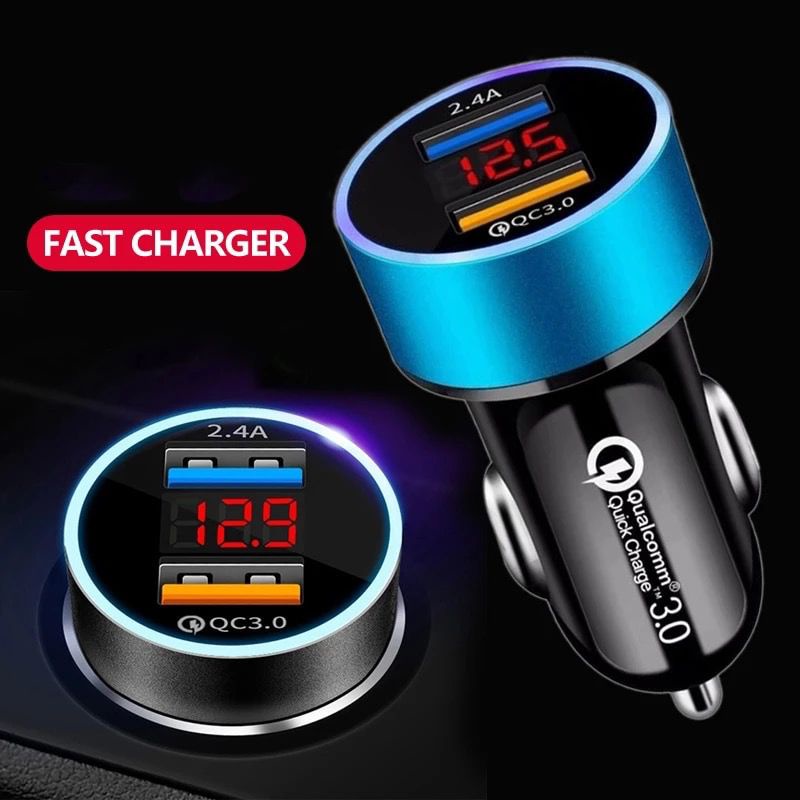 [RO ACC] NVN-SV7 NANVAN CAR CHARGER MOBIL FAST CHARGING 22.5W DUAL USB