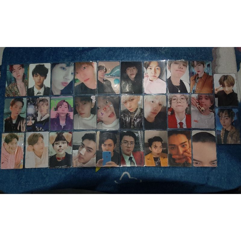 Official Photocard EXO Baekhyun Milky Kihno Jasmer Sehun wal jasmer komedo iphone Chanyeol D.O. jida