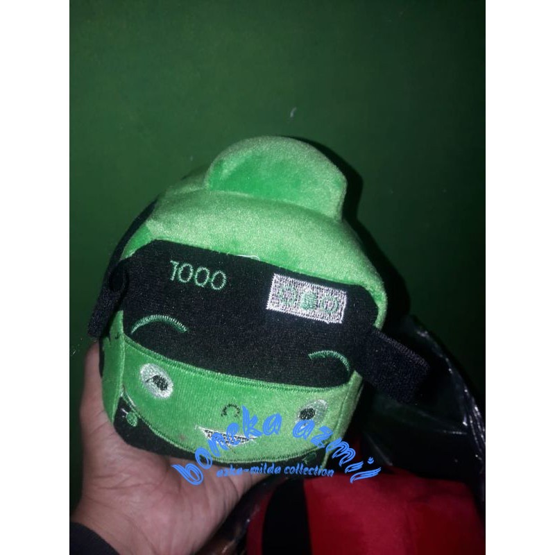 Boneka bus tayo size s ukuran 20 cm