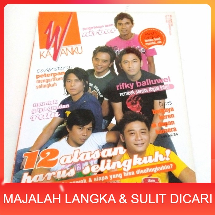 Majalah KAWANKU No.20 Nov 2005 PETERPAN (RARE ITEM) Langka