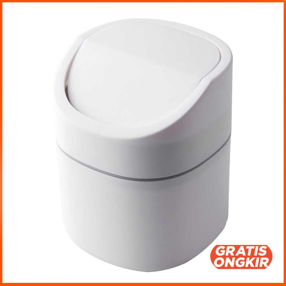 Tempat Sampah Mini Portable Flip Type - D2663