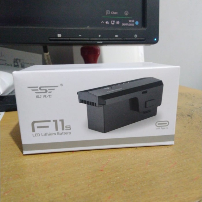 {adenastore} SJRC F11 4k Pro Drone Lipo Battery 11.1V 2500mAH Berkualitas