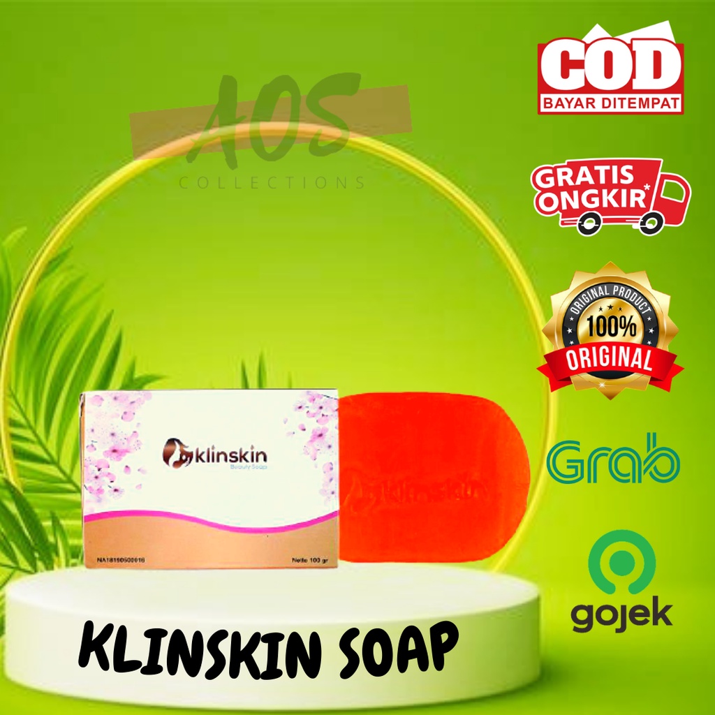 SABUN KLINSKIN PEMUTIH ORIGINAL 100% BPOM WAJAH BADAN MANDI BEAUTY SOAP KECANTIKAN