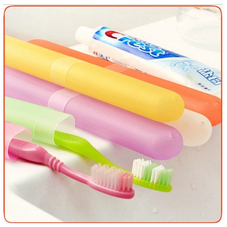 Tocushop - Tempat Box Kotak Sikat Gigi Portable - Travel Toothbrush Case