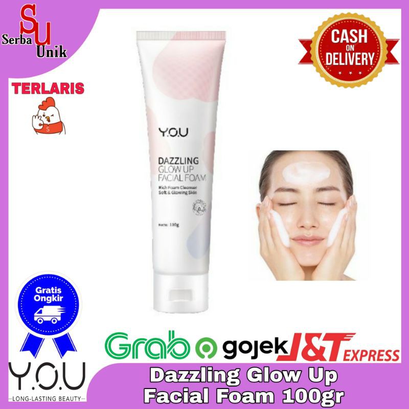 You Dazzling Glow Up Series Day Cream Night Cream Toner Facial Foam Body Cream Tone Up Face Cream