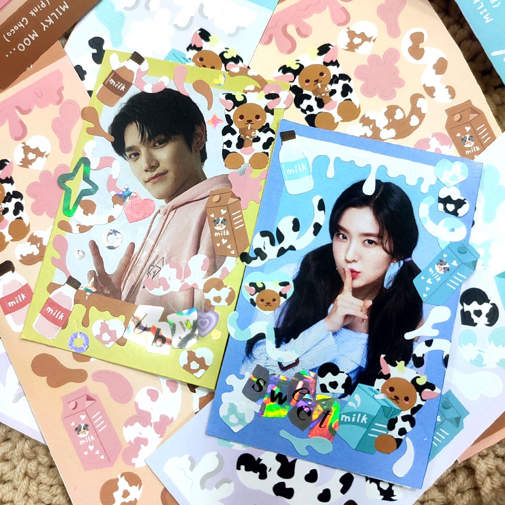

Milky Moo Deco Sticker (Kiss Cut)