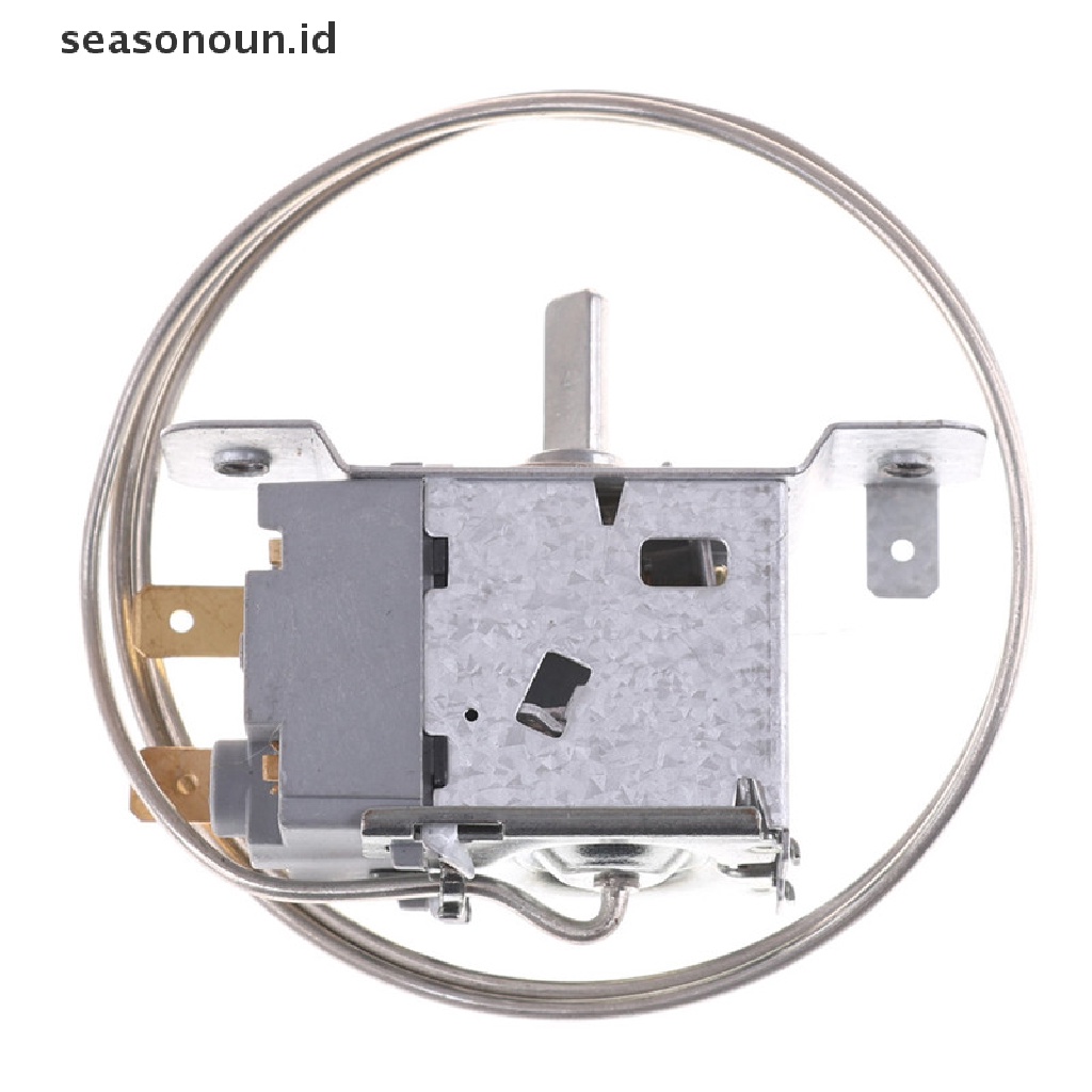 【seasonoun】 2 Pin WPF-20 Terminals Freezer Refrigerator Thermostat with Metal Cord .