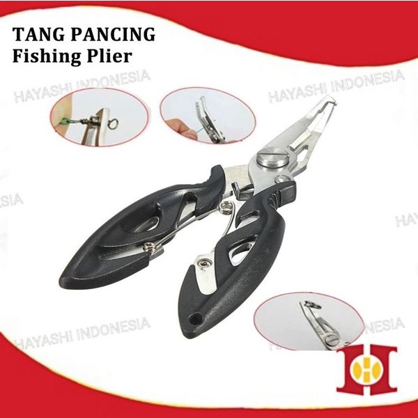 Tang Kail Pancing Ikan Potong Senar Fishing Plier Hook Stainless Steel