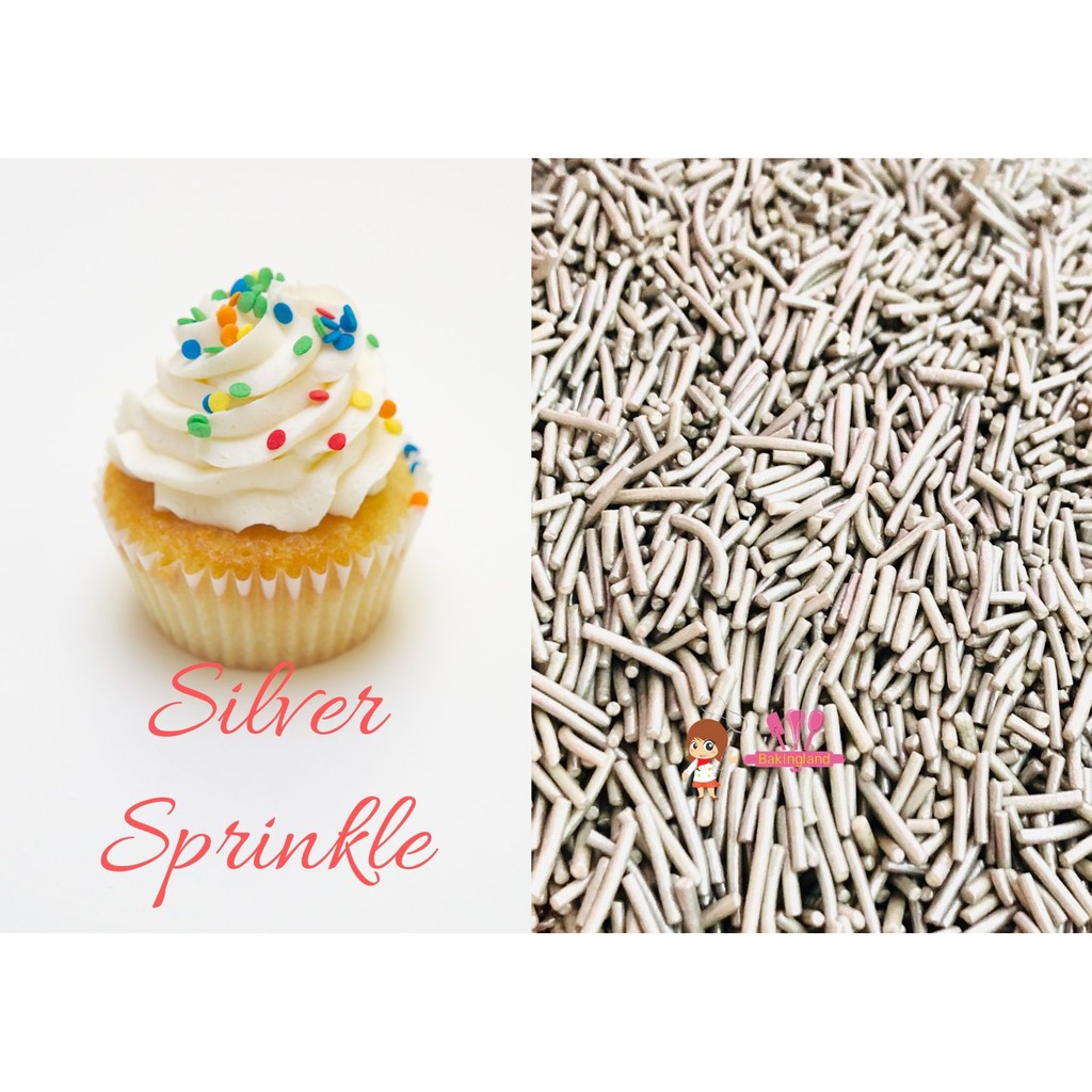 

Sprinkle conveti Silver flakes