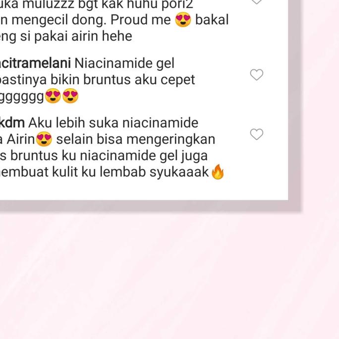 ➦ Airnderm Aesthetic Niacinamide Gel (by AIRIN BEAUTY) ❋