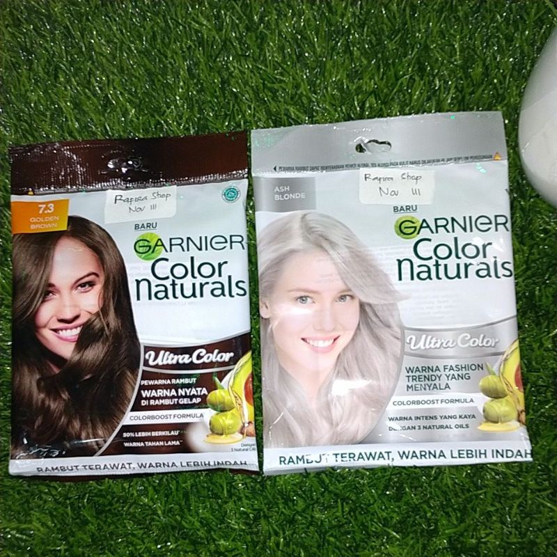 Jual Garnier Ultra Colour Golden Brown Ash Blonde Bisa Cod Shopee Indonesia