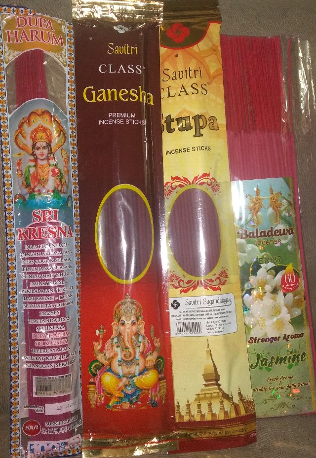 Dupa / Hio India Wangi Harum Savitri 39 Cm Long Stick Ganesha