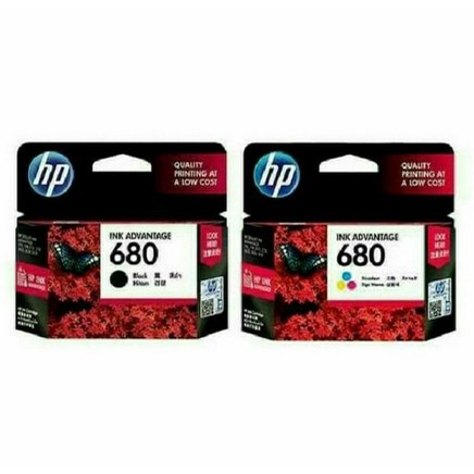 ITSTORE Cartridge Tinta HP 680 Color Black HP 680 2135 3635 3835 Original