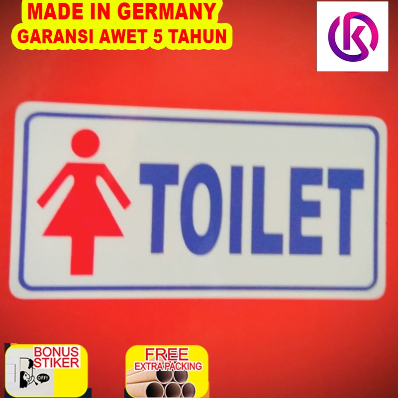 

Promo Akrilik murah /Akrilik plat toilet / Sign toilet Wanita