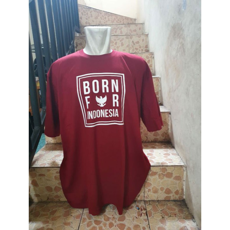 KAOS PRIA DISTRO BEON FOR INDONESIA BIGSIZE