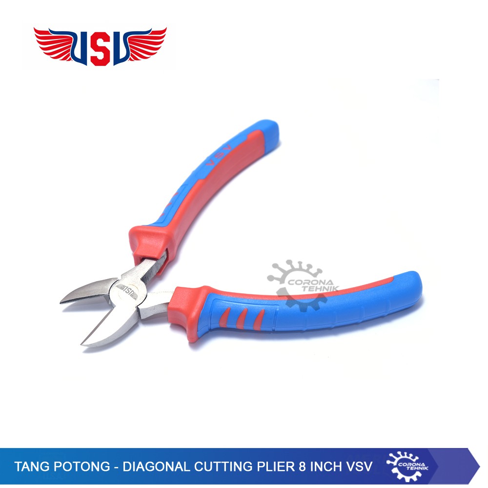 VSV Tang Potong - Diagonal Cutting Plier 8 Inch