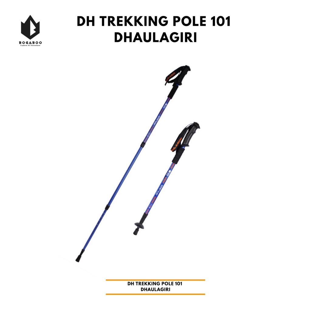 Trekking Pole Dhaulagiri 101 Tongkat Pendaki DH - Trekpole Bengkok - trackpole - tracking pole - tongkat gunung - trakpole - trakpol