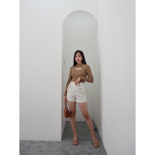 [LUXE.DLABEL]- D22 TOP | Atasan Rajut Import wanita Kaos wanita Atasan Wanita Atasan Korea wanita Korean top Croptop Croptee Atasan perempuan Top premium quality