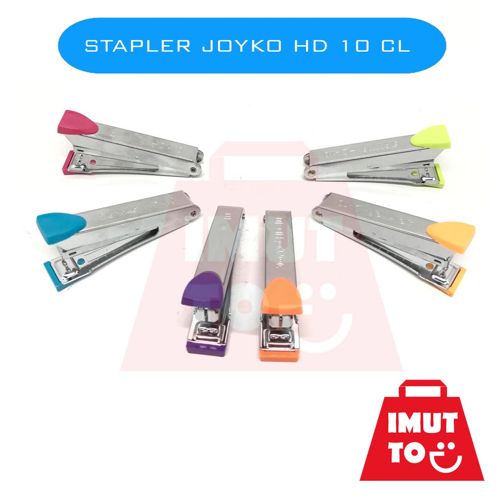 

IMUTTO STAPLER STAPLES JOYKO HD 10 CL ORIGINAL ORI MURAH PROMO AWET ALAT TULIS KANTOR BERKUALITAS ASLI
