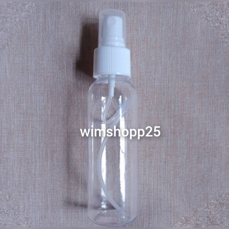 BOTOL SPRAY 100ML PUTIH SUSU DAN BENING