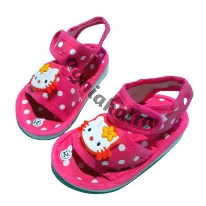 Sandal Bayi Bunyi Citcit Motif Selop Tali Gunung Terbaru Cicit Encit High Quality