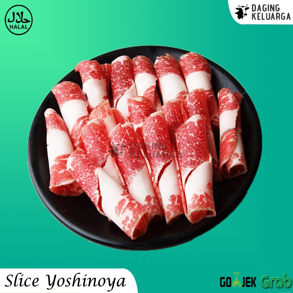 

DAGING SAPI SLICE US YOSHINOYA / SHABU SLICE BEEF PREMIUM