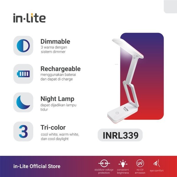 Inlite Lampu Meja Dimmable Inlite INRL339