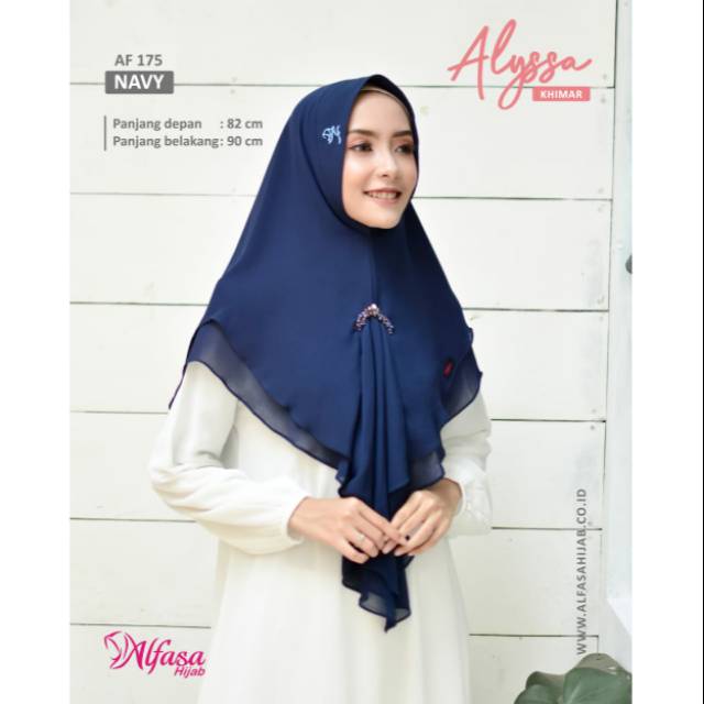 alyssa khimar by alfasa hijab