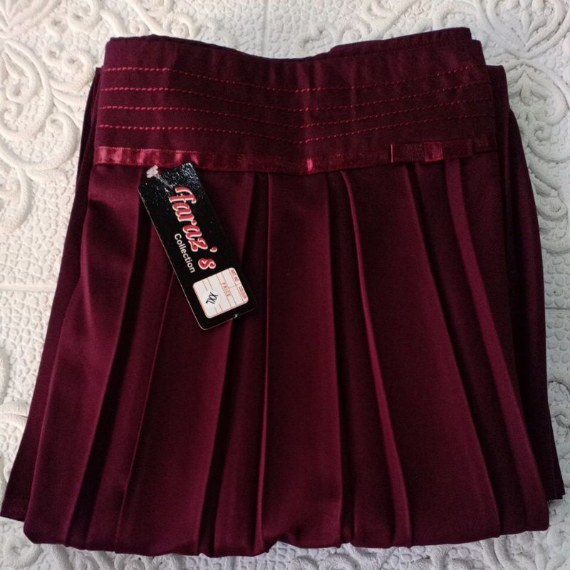 ROK KANTOR PLISKET:SIZE=M-L-XL-XXL-Maron