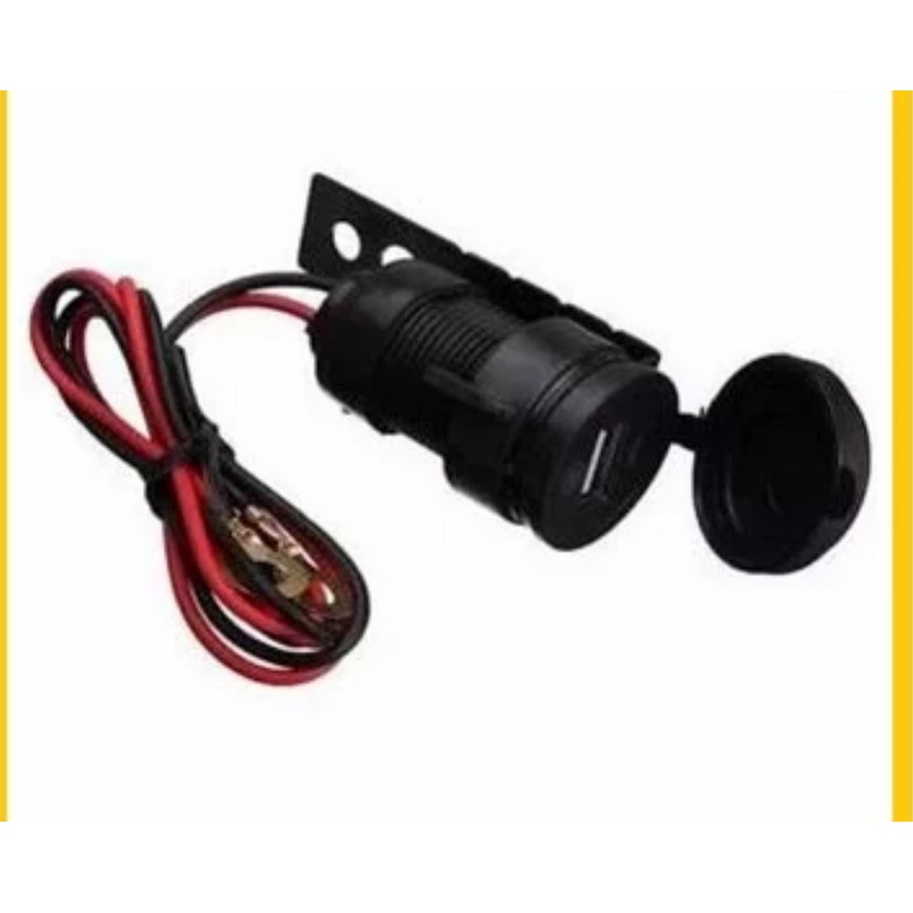 Alat Charger HP Motor Waterproof Cas Handphone Sepeda Motor Anti Air Charge Smartphone Android