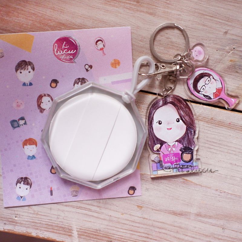 keychain hi lucu jukyung suho true beauty drakor korea akrilik printing the secret of angel