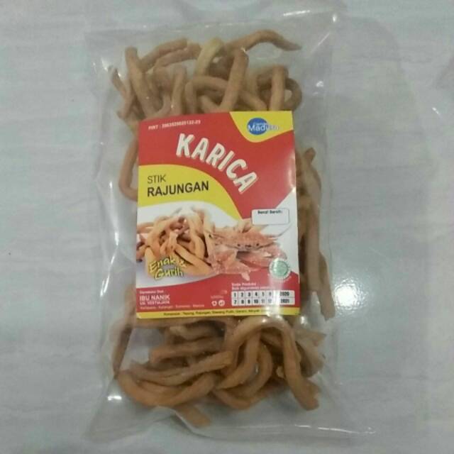 

KARICA STIK IKAN RAJUNGAN ( KEPITING )