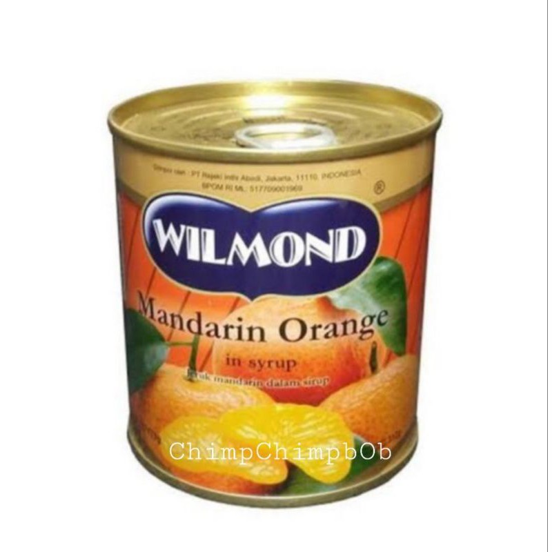 

WILMOND Mandarin Orange in Syrup / Jeruk Mandarin dalam Sirup WILMOND 312 Gram / Can